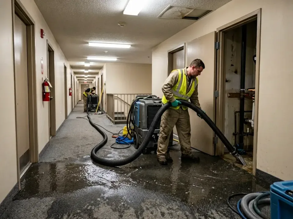 multi-unit-apartment-hallway-f-005 — frequently asked questions, Emergency Burst Pipe Water Extraction & Removal in Dalton,…